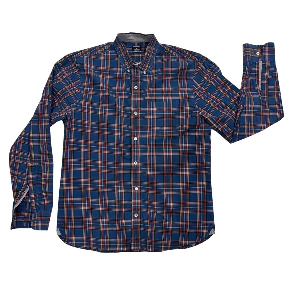Bonobos Men's Multicolor Plaid Button‎ Down Shirt